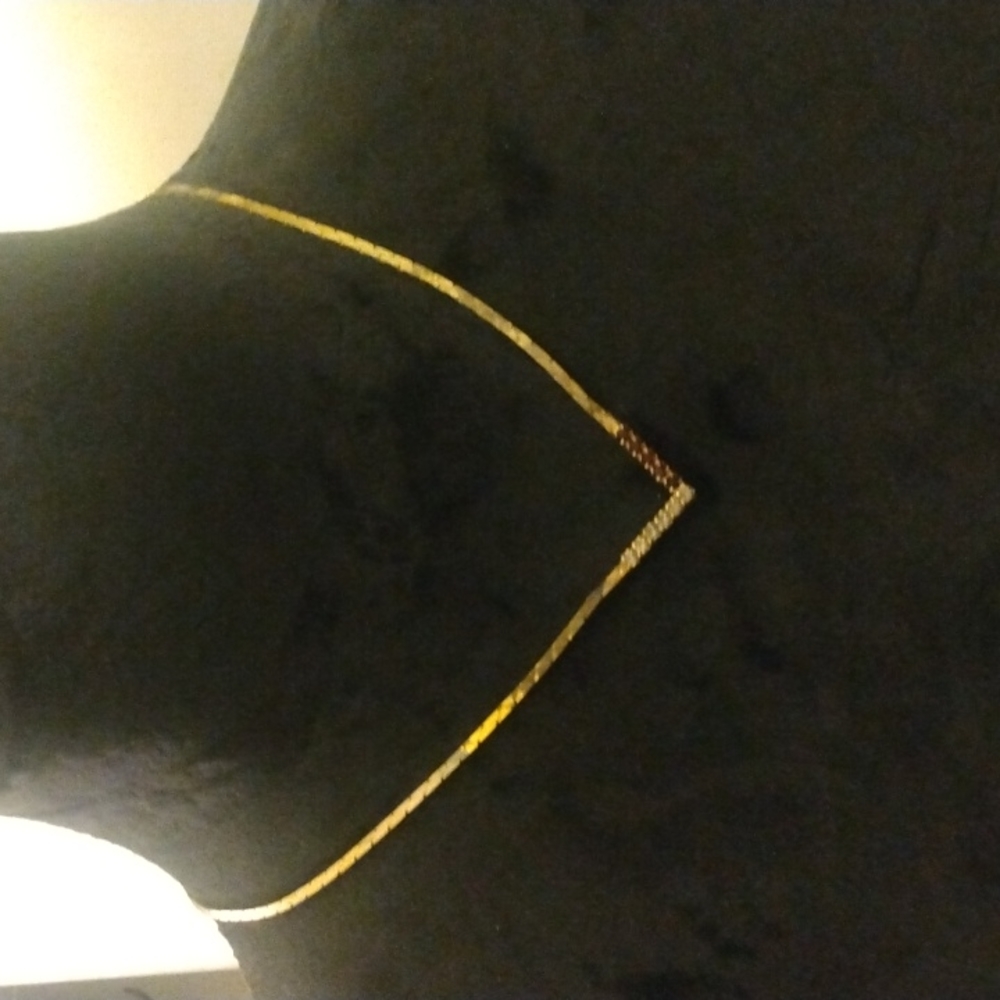 "Gold, Diamond and Ruby" necklace